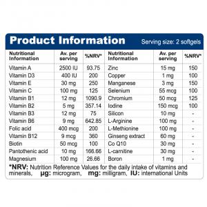ManVit Orginal Soft Gels - Image 2