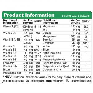 Womanvit 50+ soft gel - Image 2